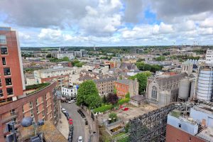 Blick über Dublin