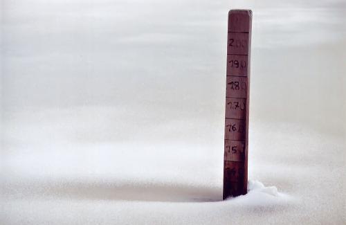 Eis und Schnee bis zu 1,3 m