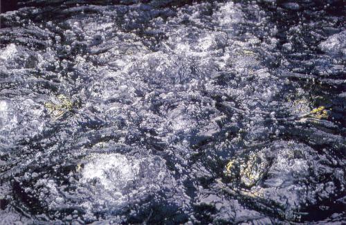 Luftsprudler im Brunnen